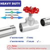 1" NPT Stainless Steel B-Type Globe Valve, Accurately Adjust Flow