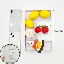 Hayaww Cardboard Letters Fillable Candy Box Cardboard Letters Papier Mache Box in Letter Shape Birthday Treat DIY Gift Box in Letters Number Shape Letters Wall Decoration (E)