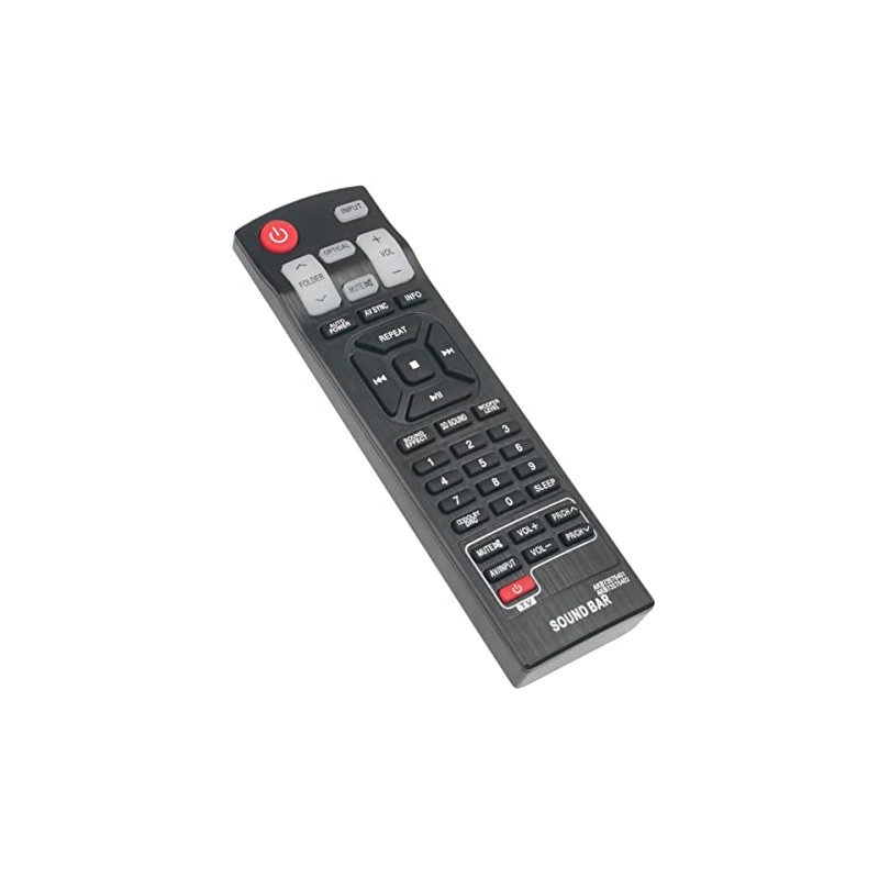 AKB73575401 Replacement Soundbar Remote Control Applicable for LG Sound Bar