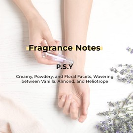 Well's Perfume Oil Roll-On 10 ml / 0.33 fl Oz I Clean, Rich, Pure Scent, Alcohol-Free, Oil Based, Long Lasting, Concentrated Roll-on Perfumes for Women and Men (P.S.Y Type)