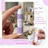Singhoow 100 Pcs 5g Lip Balm Tubes with Filling Tray