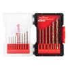 VALYRIANTOOL 15PCS M35 Cobalt Left Hand Drill Bits Set for