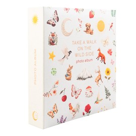 Grupo Erik Photo Album Slip-in Album 10 x 15 Wild Side Photo Album 10 x 15 Photo Book for 200 Photos