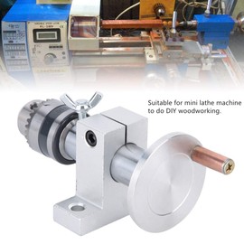 Telescopic Taper Revolving Centre, Mini Lathe Machine Adjustable Bearing Live Center Revolving Centre DIY Parts for Mini Lathe Machine Woodworking Tool