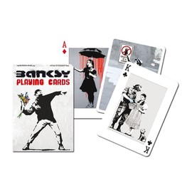 Gibsons Banksy Playing Cards | Card Game | Pack of cards | Single Deck of Cards | Piatnik