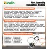 Hicello 69L17 Pilot Assembly Kit Replacement for Lennox Elite, Merit,