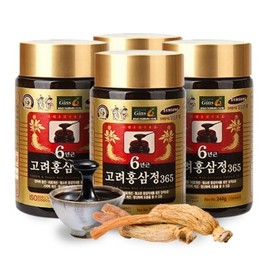 CLNP 4 bottles of 6-year-old Korean red ginseng extract, red ginseng liquid, red ginseng extract, and red ginseng extract Red Ginseng Extract 365X4 Bottle (Renewal)