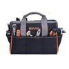 MEIJIA Tool Bags Waterproof Multi-Compartment Pocket Tradesman's Wide Mouth Storage