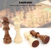QANYEGN Chess Pieces, Wooden Chess Pieces Set, Wooden Chess Pieces