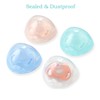 PandaEar Pacifier Nipple Holder Case Container Boxes (4 Pack)| Universal