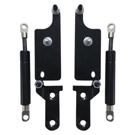 AONNOUS Pair Tailgate Assist Slowdown Struts Kit Fit For Toyota Hilux GUN125 GUN126 Rogue SR SR5 Rugged X Rear Trunk