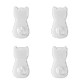 Voyyphixa Hook, Cat, Sticky Hook, Key, Hat, Wall Hanger, Towel, Umbrella, Bag, Hanger, Wall, Home, Entryway, Kitchen, Sleeping, Bathroom, Washroom, Waterproof, Non-Piercing, Storage, Stylish,