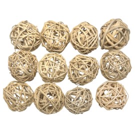 Mandarin Bird Toys 5054 Medium Natural Vine Balls - Pack (8)