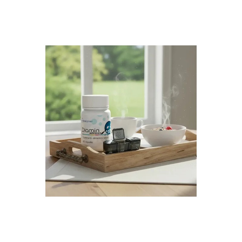 Diamin Advance | Suplemento | Pastillero | 60 Caps (1pza)