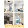 Goomavi Modern Flush Mount Ceiling Lights,Minimalist 12.5IN Round Close to