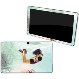 MightySkins Skin Compatible with NuVision Supreme 1001 Tablet - Red Heels | Protective, Durable, and Unique Vinyl Decal wrap Cover | Easy to Apply, Remove, and Change Styles | Made in The USA