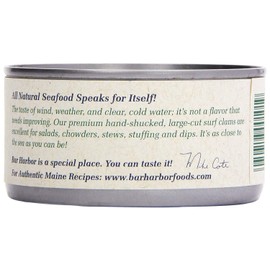 Bar Harbor Chopped Clams, 6.5 oz. (Pack of 6)