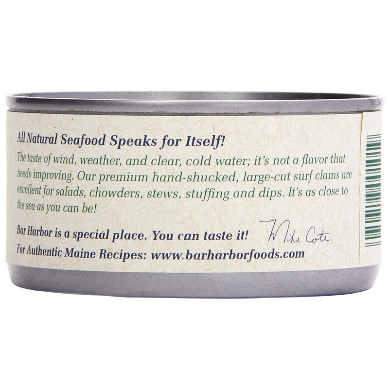 Bar Harbor Chopped Clams, 6.5 oz. (Pack of 6)