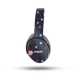 MightySkins Glossy Glitter Skin Compatible with Bose QuietComfort 35 II Headphones - Bright Night Sky | Protective, Durable High-Gloss Glitter Finish | Easy to Apply