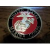 U.S MARINE CORPS EGA USMC AUTOMOBILE GRILL EMBLEM AUTO HOME