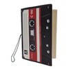 Komonee Retro Cassette Tape Travel Passport Cover Holder
