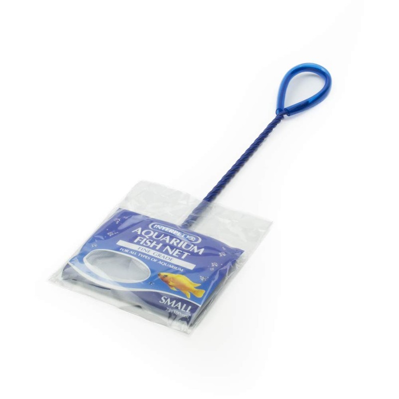 Interpet Fine Mesh Aquarium Fish Tank Catch Net, Small, 3"