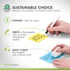 2DOBOARD 25 Magnetic Notes - Magnetic Sticky Notes 3 x