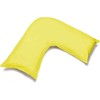 Easy Care V Shaped Pillowcase Plain Dyed Polycotton Machine Washable