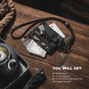 VULKIT Minimalist Small Wallet with ID Window, RFID Blocking Card