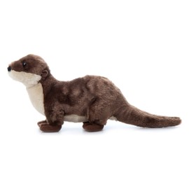 The Petting Zoo River Otter Stuffed Animal, Gifts for Kids, Wild Onez Zoo Animals, Running Plush Toy 18 Inches