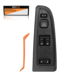 15883318 Master Power Window Switch &Bezel for 2003-2007 Chevy Silverado 1500 2500 3500, 2003-2007 GMC Sierra 1500 2500 3500 Replace 920-023