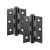 Black Door Hinges 3 Inch 75mm Suitable for Internal Doors