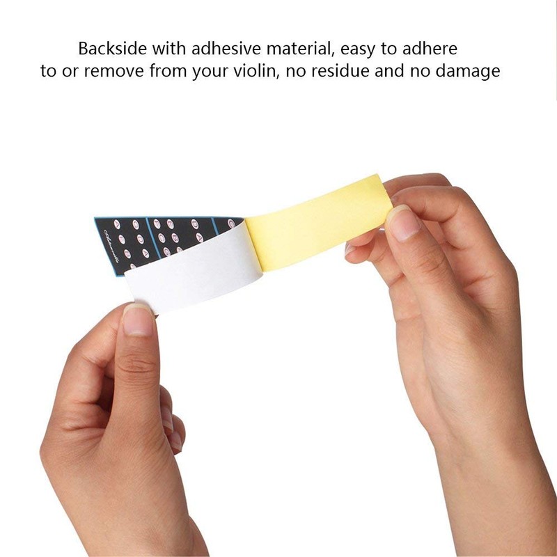 Kafuty Violin Finger Guide/Fingerboard Sticker Fret Guide Label Finger Chart