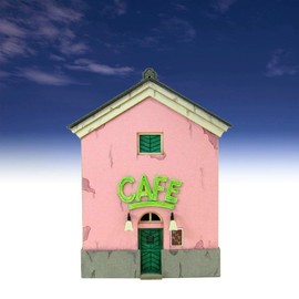 Sankei MK07-28 Studio Ghibli Series 1/150 Spirited Away Miraculous Town - 5 Paper Craft