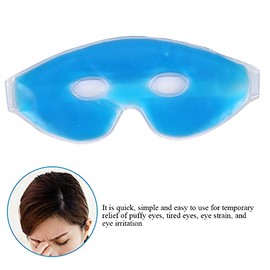 Antifaz para ojos de hielo, antifaz para ojos, con paquete de hielo en gel para relajar la hinchazón de los ojos Relajar el sueño Viajar