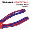 WORKPRO 6” Wire Cutters Heavy Duty CRV Steel, Diagonal Pliers