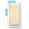 American Baby Company Printed Heavenly Soft Chenille Fitted Crib Sheet,