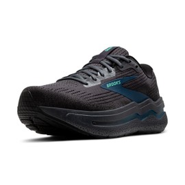 Brooks Men’s Ghost Max 2 Neutral Running & Walking Shoe - Ebony/Cockatoo/Blue Sapphire - 15 Medium