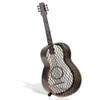 Guitar Shaped Wine Cork Container Wine Bottle Stopper Organizer Home
