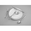 Cambridge Silversmiths Raegan Hammered Mirror 20-Piece Flatware Set