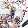 10080pcs Flatback Crystal Rhinestones Half Round Glue Fix Rhinestone for