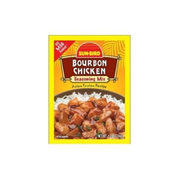 Sunbird Bourbon Chicken Mix, 1.25 Ounce - 24 per case.