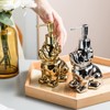 Cute Soap Dispenser Bathroom, Dog-Shaped Design, Ceramic Hand Soap Dispenser