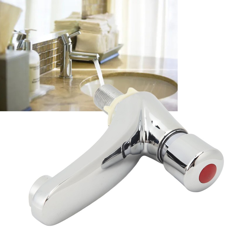 Time Delay Faucet Basin Tap Water Saving Self Closing Push