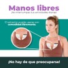 Extractor de leche materna manos libres, eléctrico recargable con 9