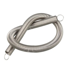sourcing map Tension Spring Wire Diameter 0.031 Inch AD 0.39 Inch Free Length 11.81 Inch Stainless Steel Small Double Hook Tension Spring