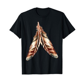 Native American Feather Indian Tribe Indigenous Pride T-Shirt