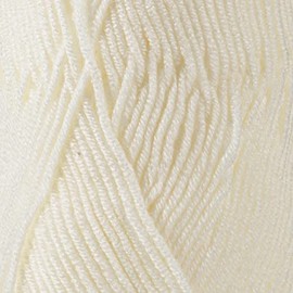 10 Skeins of Sensy Softee Baby Yarn, 3.5 oz, 275 Yards, Gauge 3 Light (Creamy)