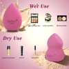 Unfovi Makeup Sponge Set (4 Shapes 7 pieces) - Latex-Free