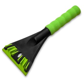 MYPURECORE Heavy Duty Ice Scraper for Car Windscreen with Ergonomic Foam Grip - Non-Scratch Car Window & Windscreen Scraper for Frost & Ice Removal - Premium Car Ice Scrapers.